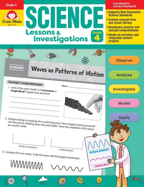 Книга Science Lessons and Investigations, Grade 4 Teacher Resource 