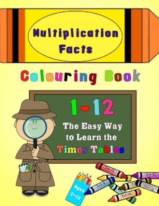 Knjiga Multiplication Facts Colouring Book 1-12 