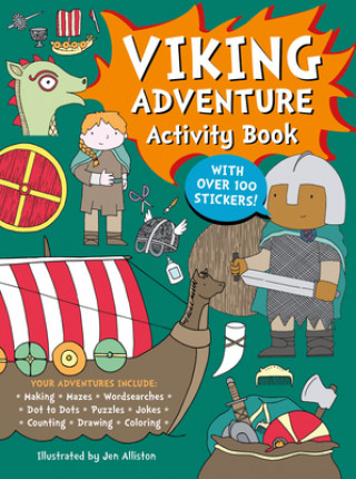 Libro Viking Adventure Activity Book Alliston Jen