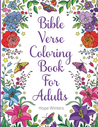 Kniha Bible Verse Coloring Book For Adults 
