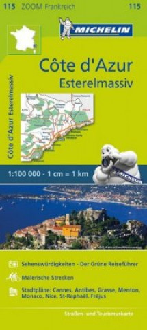 Materiale tipărite French Riviera, Esterel - Zoom Map 115 