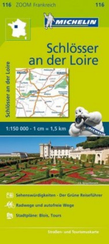 Drucksachen Chateaux of the Loire - Zoom Map 116 