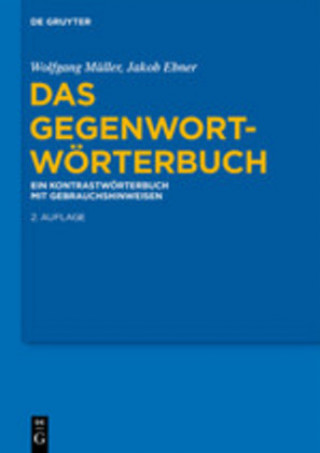Kniha Das Gegenwort-Wörterbuch Jakob Ebner