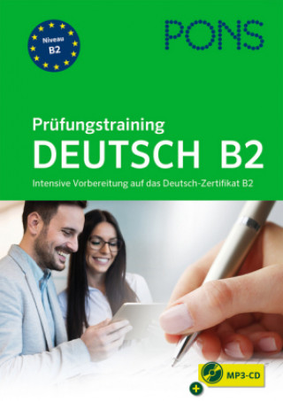 Kniha PONS Prüfungstraining Deutsch B2, m. Audio-CD, MP3 