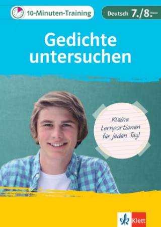 Książka 10-Minuten-Training Gedichte untersuchen Deutsch 7./8. Klasse 