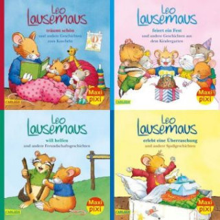 Könyv Maxi-Pixi-4er-Set 80: Meine liebsten Geschichten von Leo Lausemaus (4x1 Exemplar) 