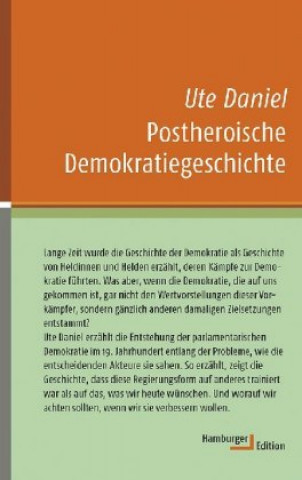 Kniha Postheroische Demokratiegeschichte 