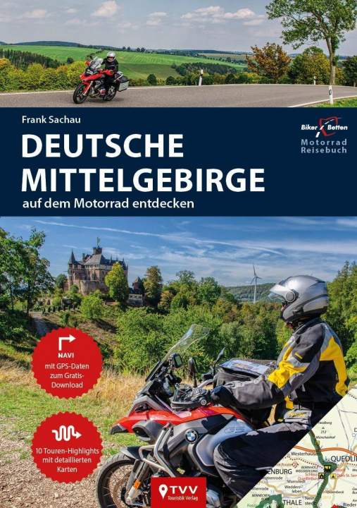 Kniha Motorrad Reiseführer Deutsche Mittelgebirge 