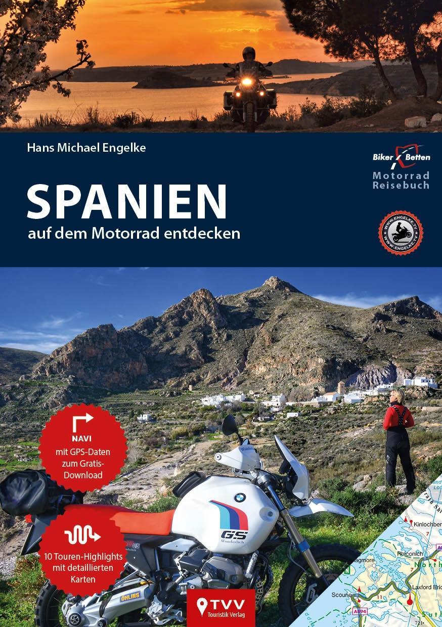 Carte Motorrad Reiseführer Spanien 