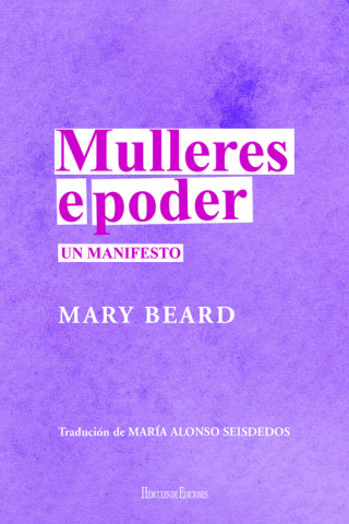 Książka MULLERES E PODER MARY BEARD