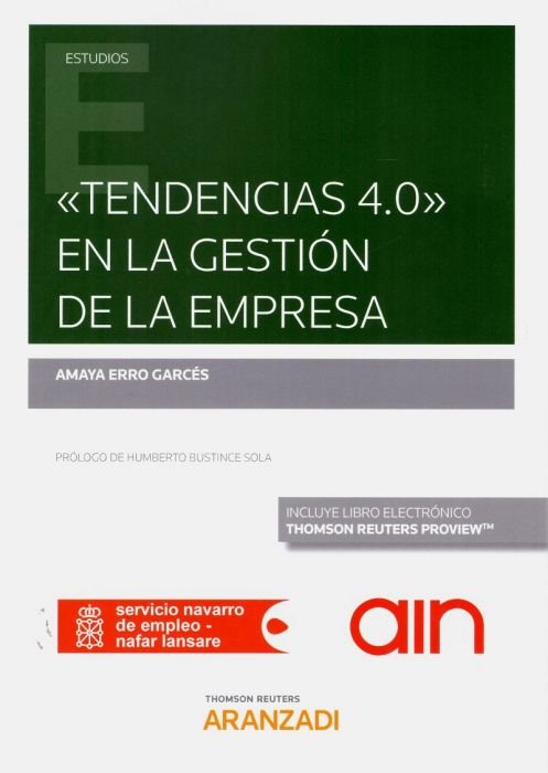 Βιβλίο TENDENCIAS 4.0. EN LA GESTIÓN DE LA EMPRESA (DÚO) AMAYA ERRO GARCES