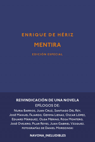 Книга MENTIRA ENRIQUE DE HERIZ