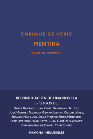 Knjiga MENTIRA ENRIQUE DE HERIZ