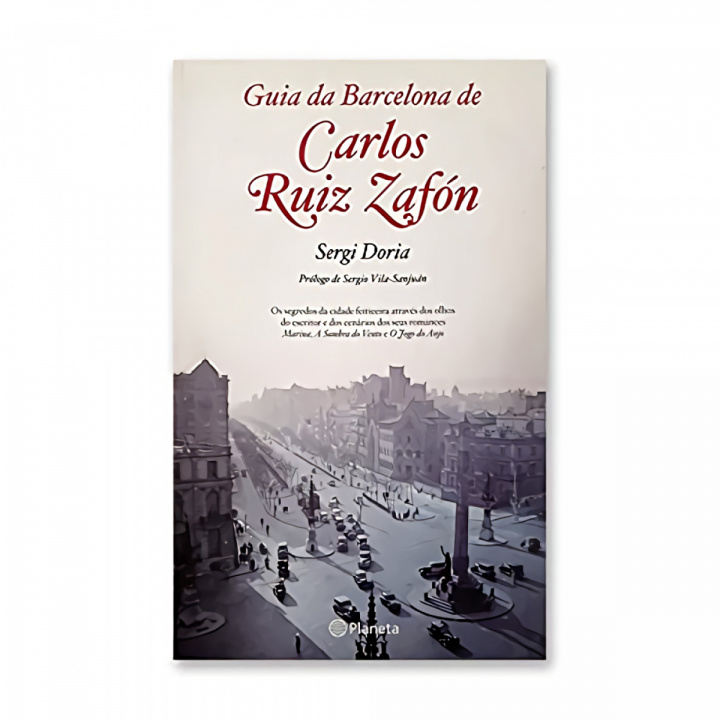 Książka Guia da Barcelona de Carlos Ruiz Zafón SERGI DORIA