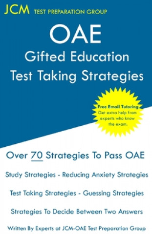 Knjiga OAE Gifted Education - Test Taking Strategies Jcm-Oae Test Preparation Group