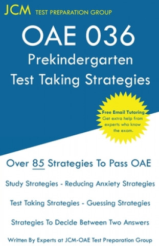 Könyv OAE Prekindergarten Test Taking Strategies 