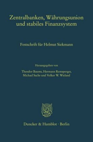 Carte Zentralbanken, Währungsunion und stabiles Finanzsystem Hermann Remsperger