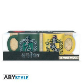 Hra/Hračka ABYstyle - Harry Potter - Slytherin & Hufflepuff Espresso-Set 