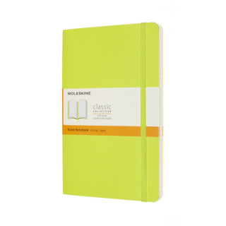 Book Moleskine Large Ruled Softcover Notebook 