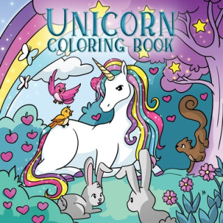 Kniha Unicorn Coloring Book 