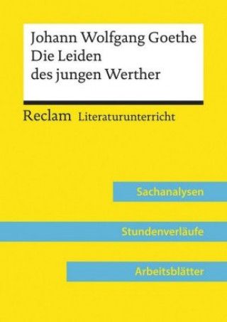 Kniha Johann Wolfgang Goethe: Die Leiden des jungen Werther (Lehrerband) Holger Bäuerle