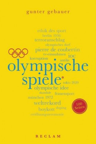 Kniha Olympische Spiele Gunter Gebauer