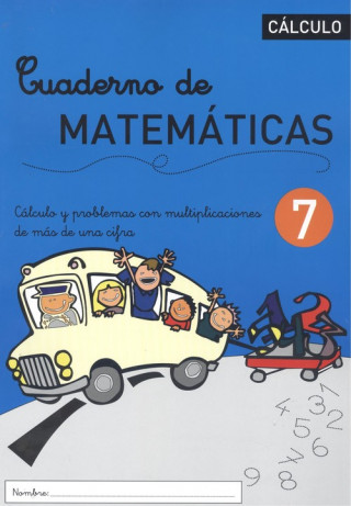 Könyv CUADERNO DE MATEMÁTICAS 7 