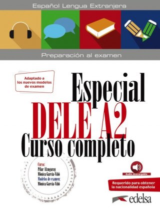Книга Especial DELE A2 Curso completo - libro + audio descargable (2020 ed.) 