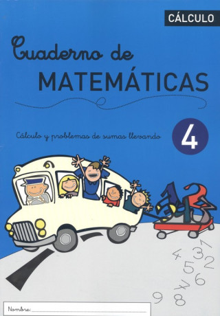 Könyv CUADERNO DE MATEMÁTICAS 4 