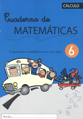 Knjiga CUADERNO DE MATEMÁTICAS 6 