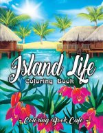 Könyv Island Life Coloring Book Coloring Book Cafe