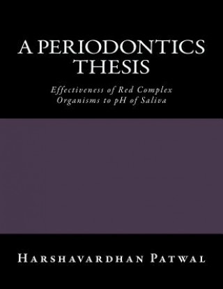 Buch A Periodontics Thesis: Effectiveness of Red Complex Organisms to pH of Saliva Nandini Manjunath