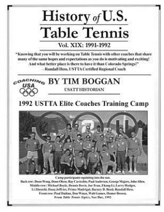 Könyv History of U.S. Table Tennis Volume 19 Tim Boggan