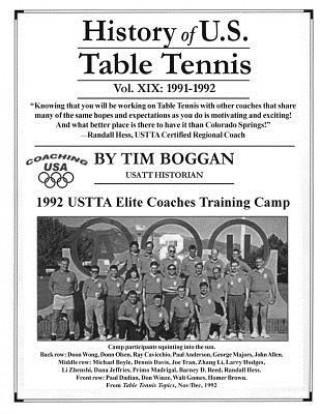 Book History of U.S. Table Tennis Volume 19 Tim Boggan