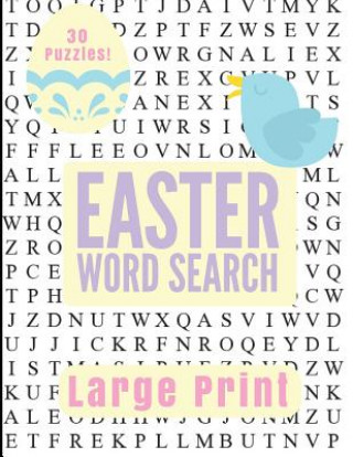 Kniha Easter Large Print Word Search Puzzle Pyramid