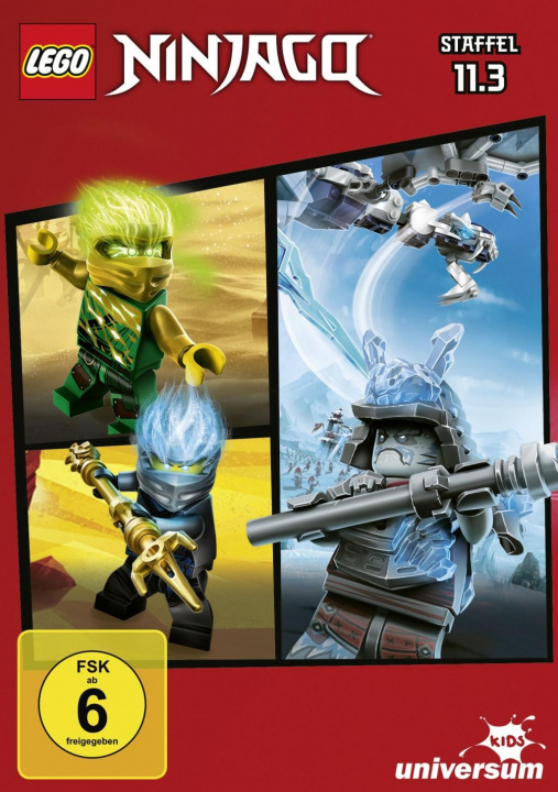 Videoclip LEGO Ninjago. Staffel.11.3, 1 DVD 