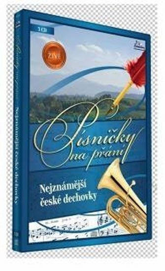 Audio Písničky na přání - Nejznámější české dechovky - 3 CD 
