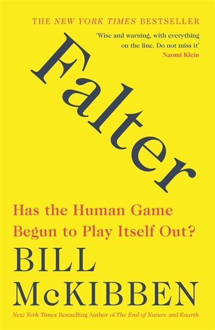 Книга Falter Bill McKibben