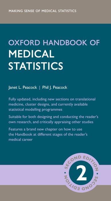Könyv Oxford Handbook of Medical Statistics JANET L.; P PEACOCK