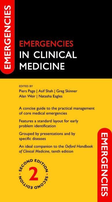 Book Emergencies in Clinical Medicine PIERS; SKINNER PAGE