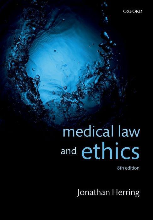 Könyv Medical Law and Ethics JONATHAN HERRING