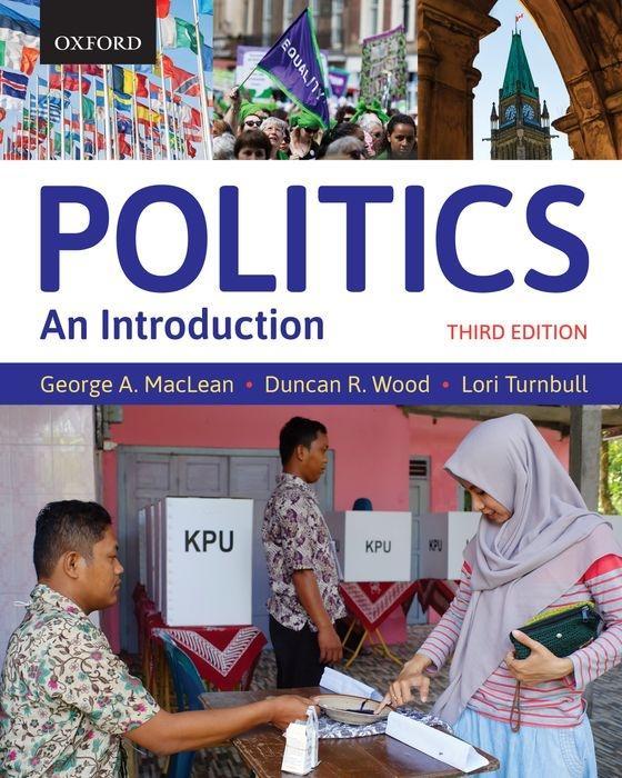 Kniha Politics: An Introduction MacLean