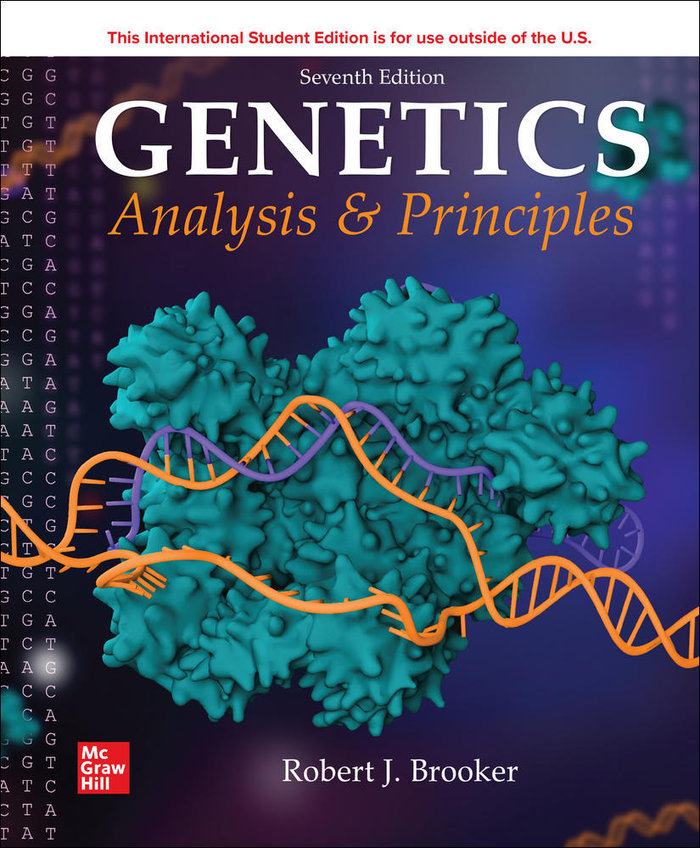 Carte ISE Genetics: Analysis and Principles BROOKER
