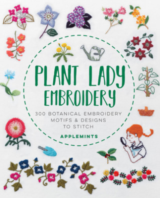 Kniha Plant Lady Embroidery Applemints
