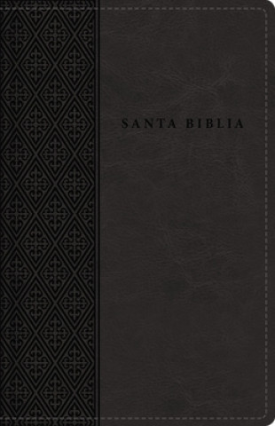 Knjiga Rvr60 Santa Biblia, Letra Grande, Tama?o Compacto, Leathersoft, Negro, Edición Letra Roja, Con Índice Y Cierre 