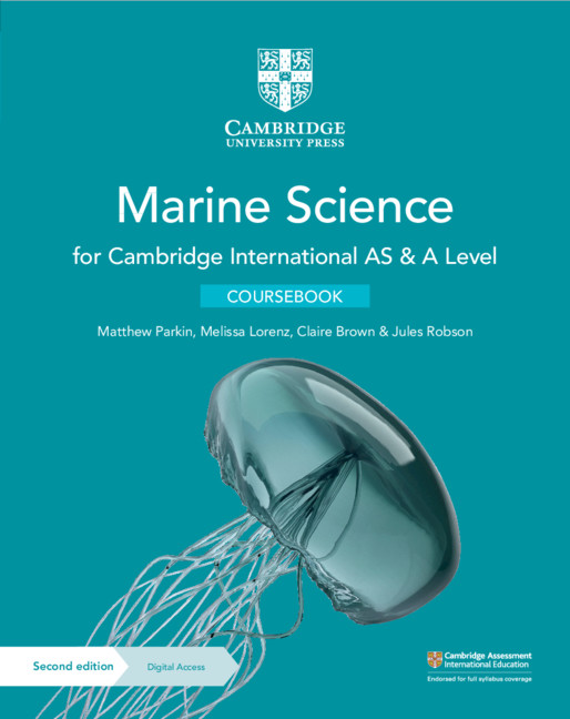 Carte Cambridge International AS & A Level Marine Science Coursebook with Digital Access (2 Years) Melissa Lorenz