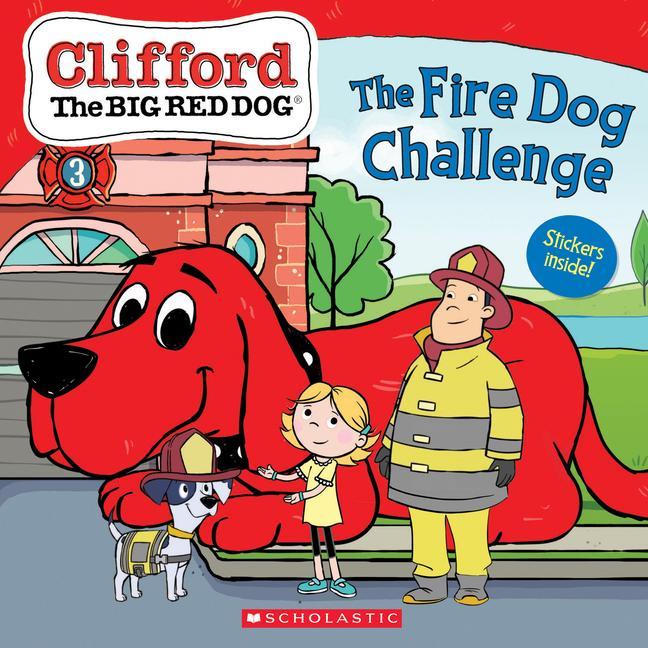 Carte Fire Dog Challenge (Clifford the Big Red Dog Storybook) Norman Bridwell