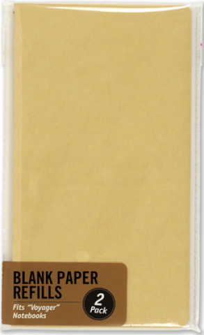 Kniha Voyager Blank Paper Refill (2-Pack) 