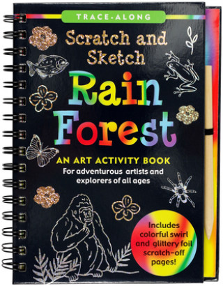 Kniha Scratch & Sketch(tm) Rain Forest (Trace Along) 