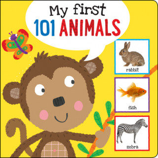 Livre I'm Learning My First 101 Animals! Board Book 